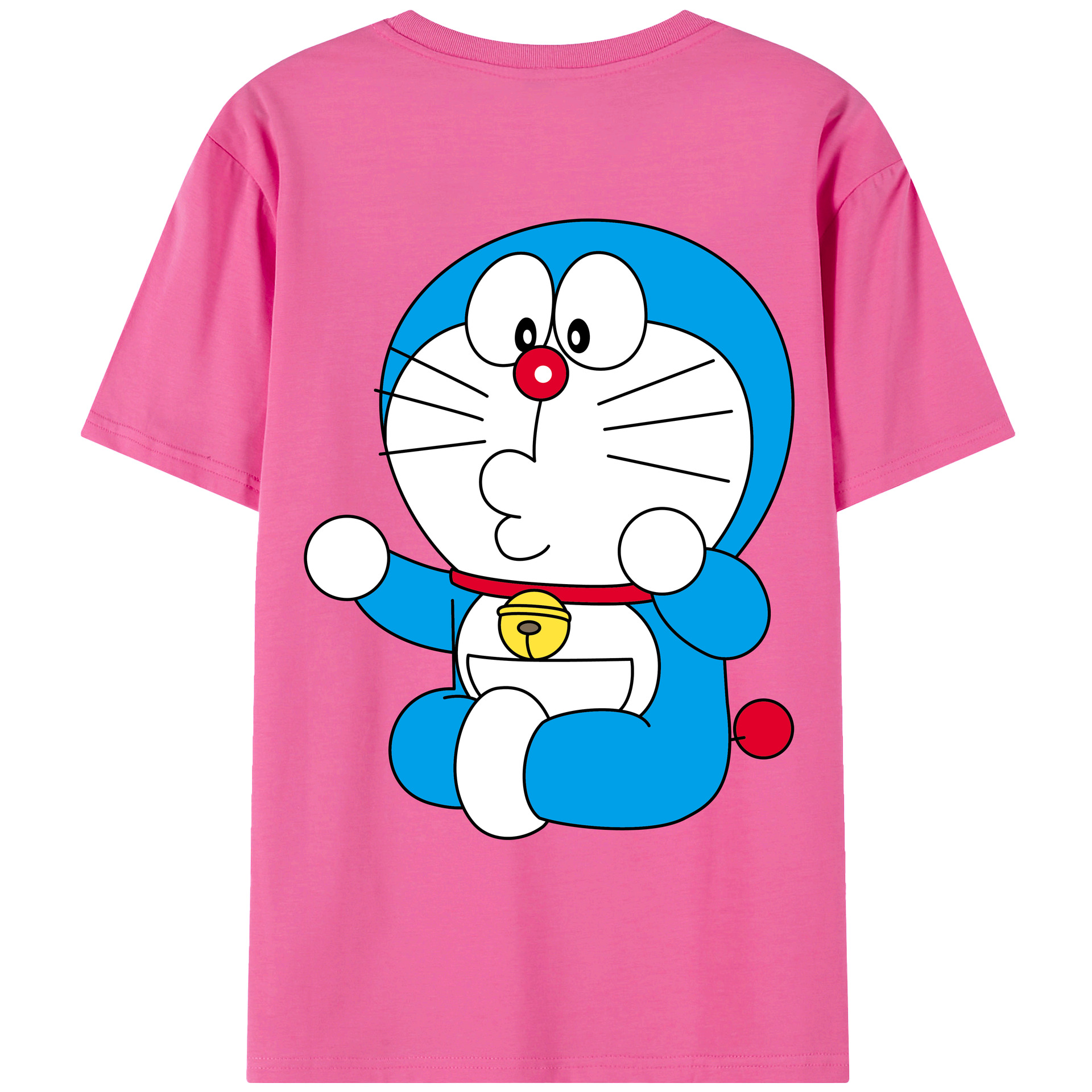 （画像用） ドラえもん Doraemon レディース半袖Tシャツ(バックプリント)